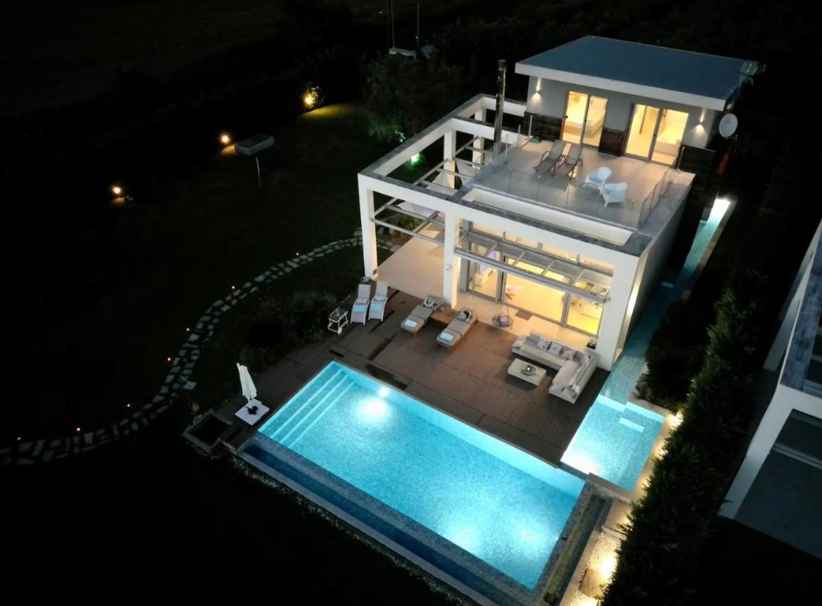 Island Villa Sani Sea View Ngoại thất bức ảnh